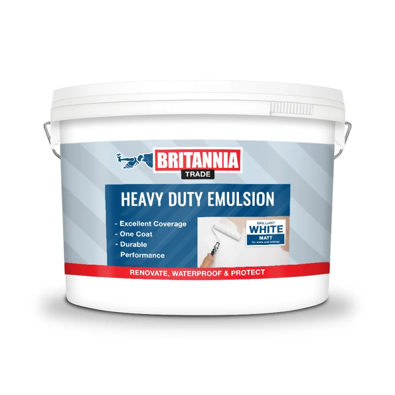 Britannia Heavy Duty Matt Emulsion | Multi-Surface Paints