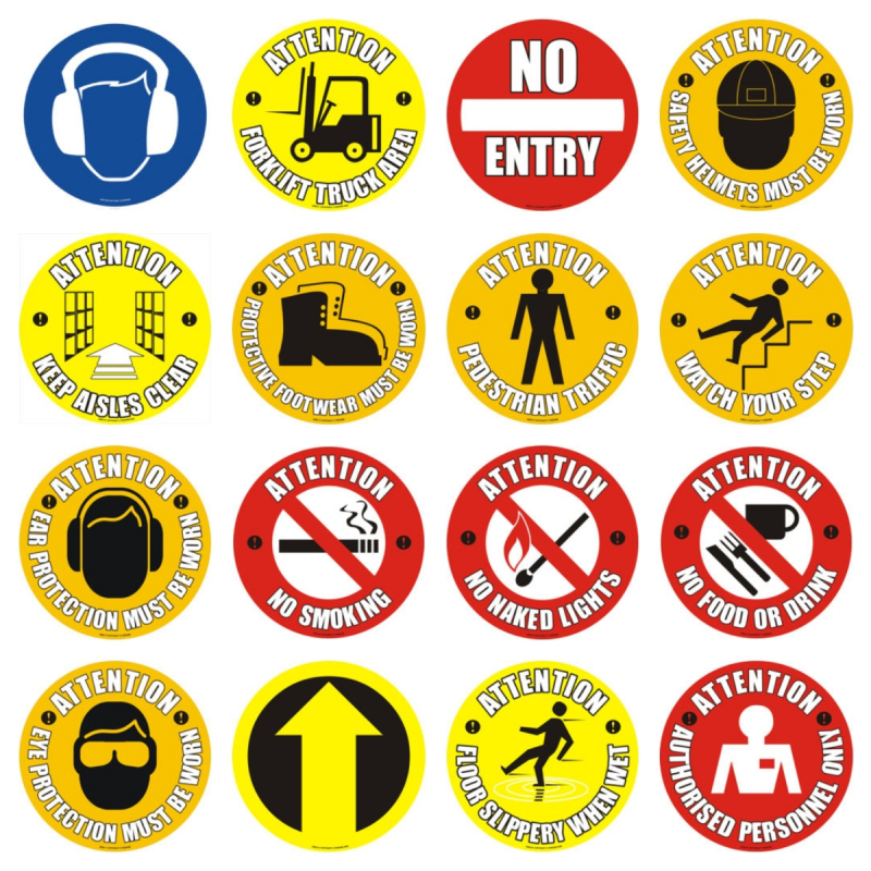 Heskins Warehouse Marker Signs | Safety Displays | Rawlins Paints