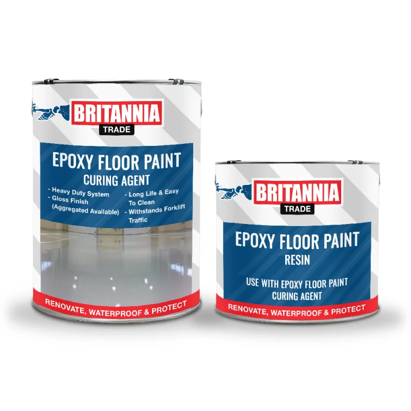 Britannia High Build Epoxy Floor Coating | Formerly Britannia Heavy Duty Epoxy Gloss Floor Coating