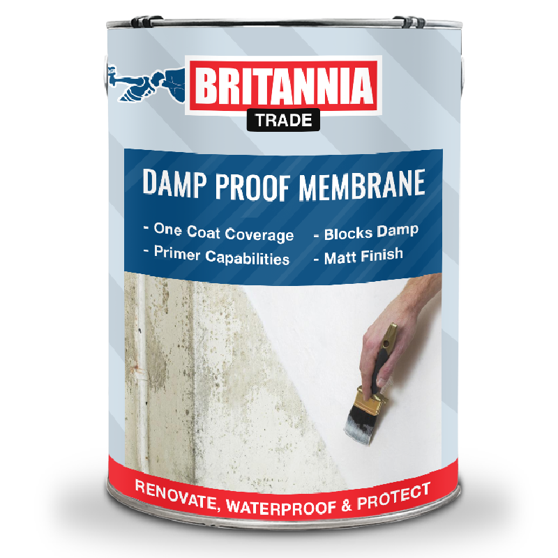 Britannia Damp Proof Paint Primer/Sealer, Finish Rawlins Paints