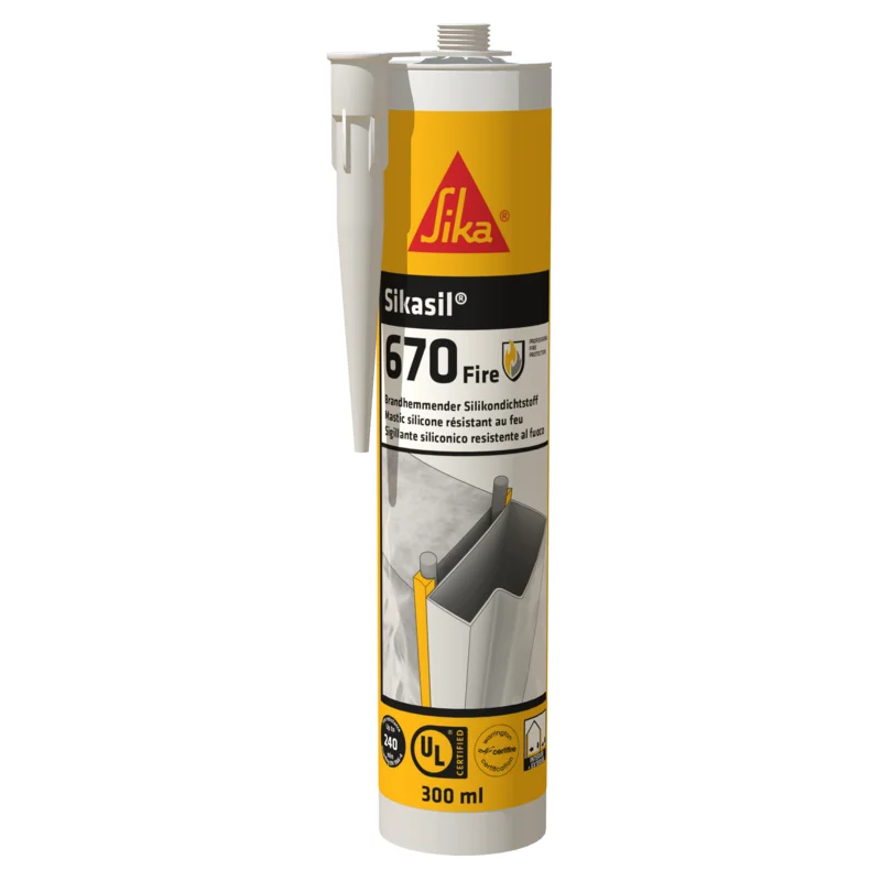 Sikasil-670 Fire | Fire Rated Elastic Joint Sealant