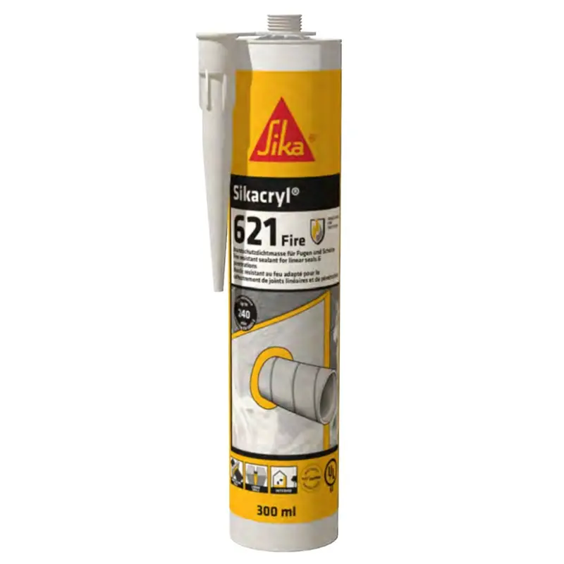 Sikacryl-621 Fire+ | Resistant Sealant For Interior Joints & Penetrations