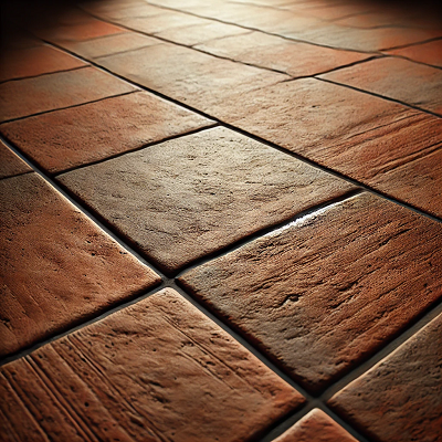 terracotta floor tiles