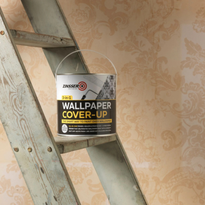 How to Paint Over Wallpaper with Zinsser Cover-up